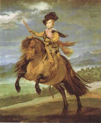 Prince Baltasar Carlos on Horseback (df01), Diego Velazquez